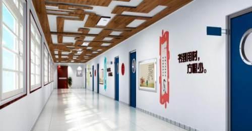 校園文化墻讓校園每個(gè)角落都充滿文化氣息