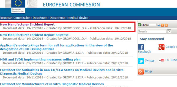 如何檢索醫療器械CE認證法規及標準 如何檢索醫療器械CE認證法規及標準